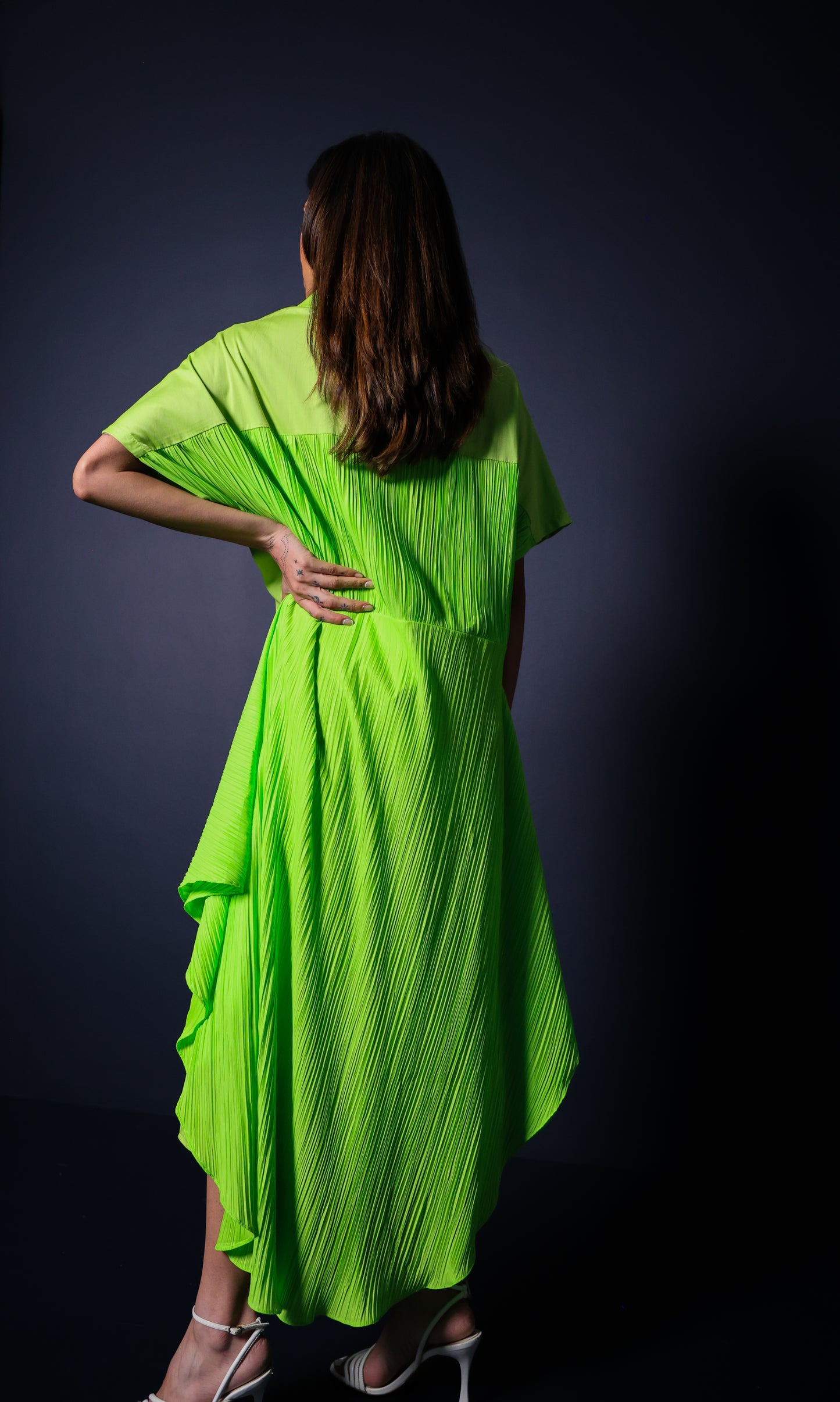 Classic lime shirt wrap