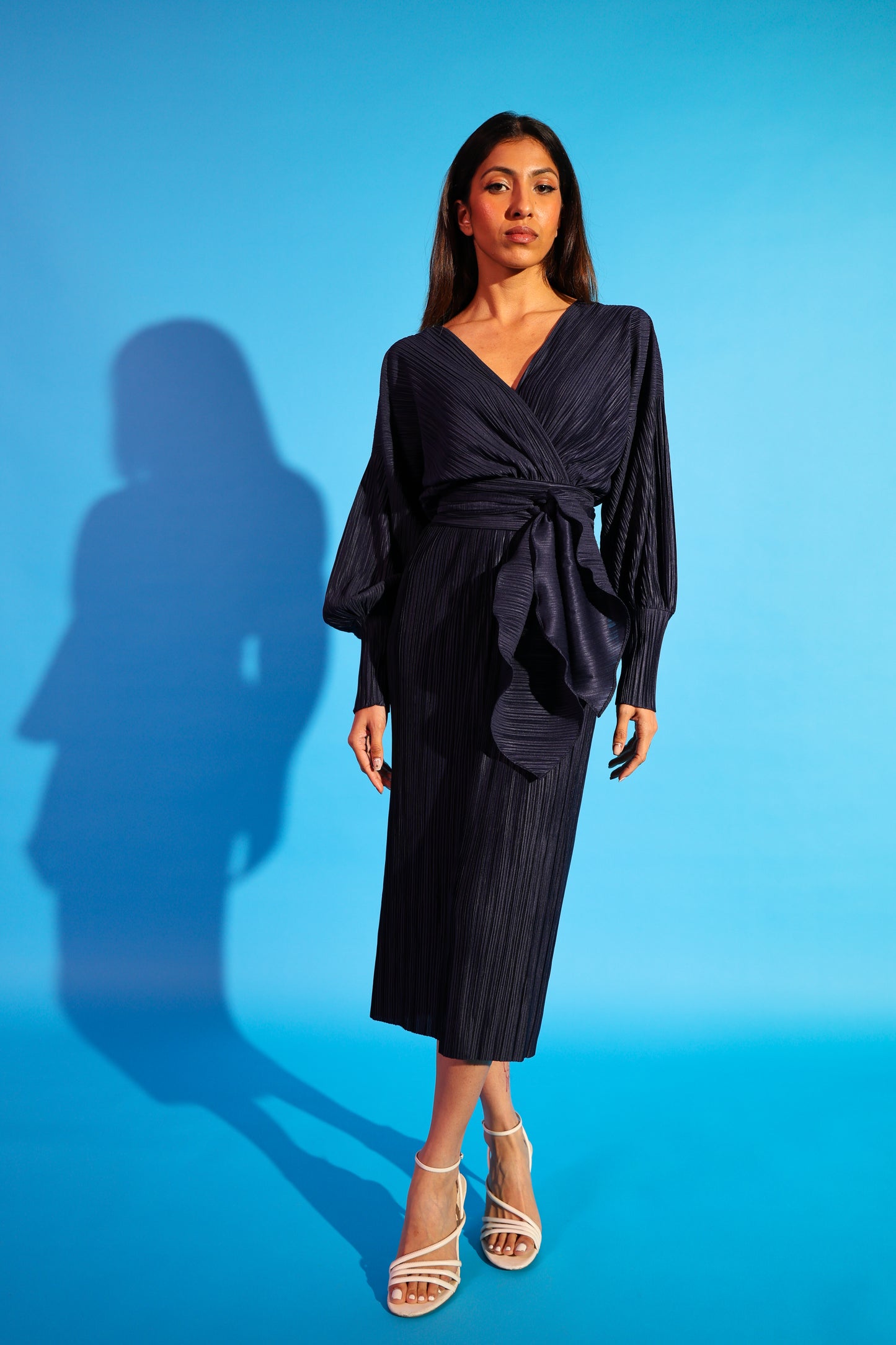 Navy mystery gown