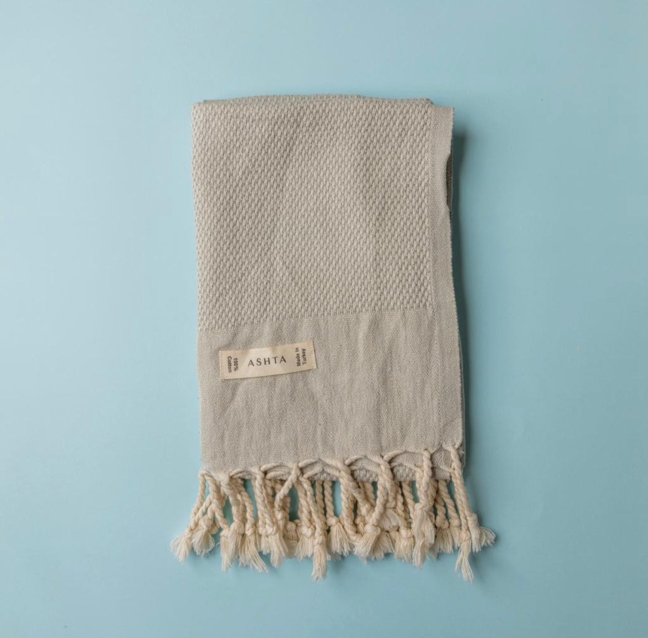 Grey Turkish Hair Towel