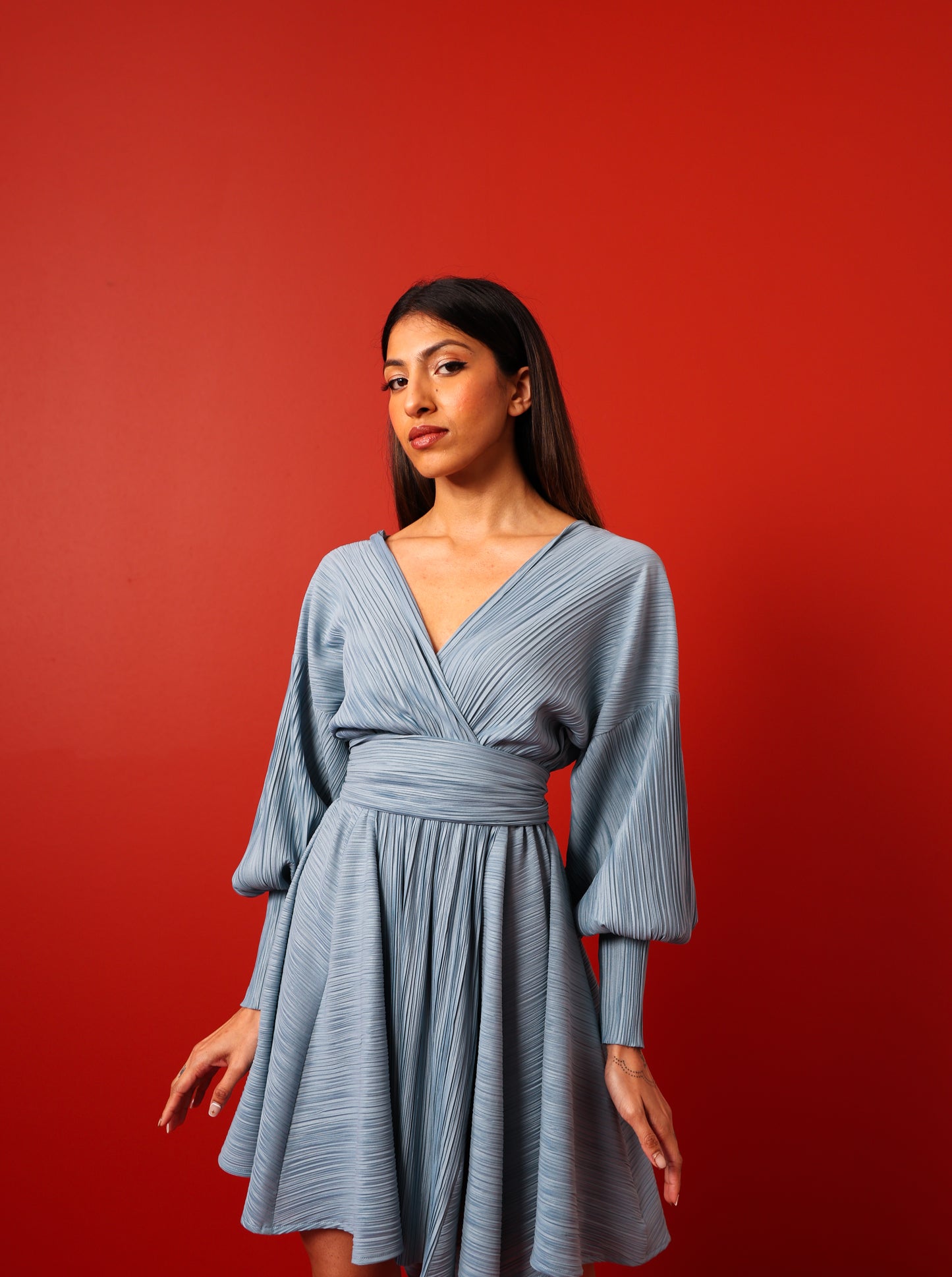 Daisy dress blue