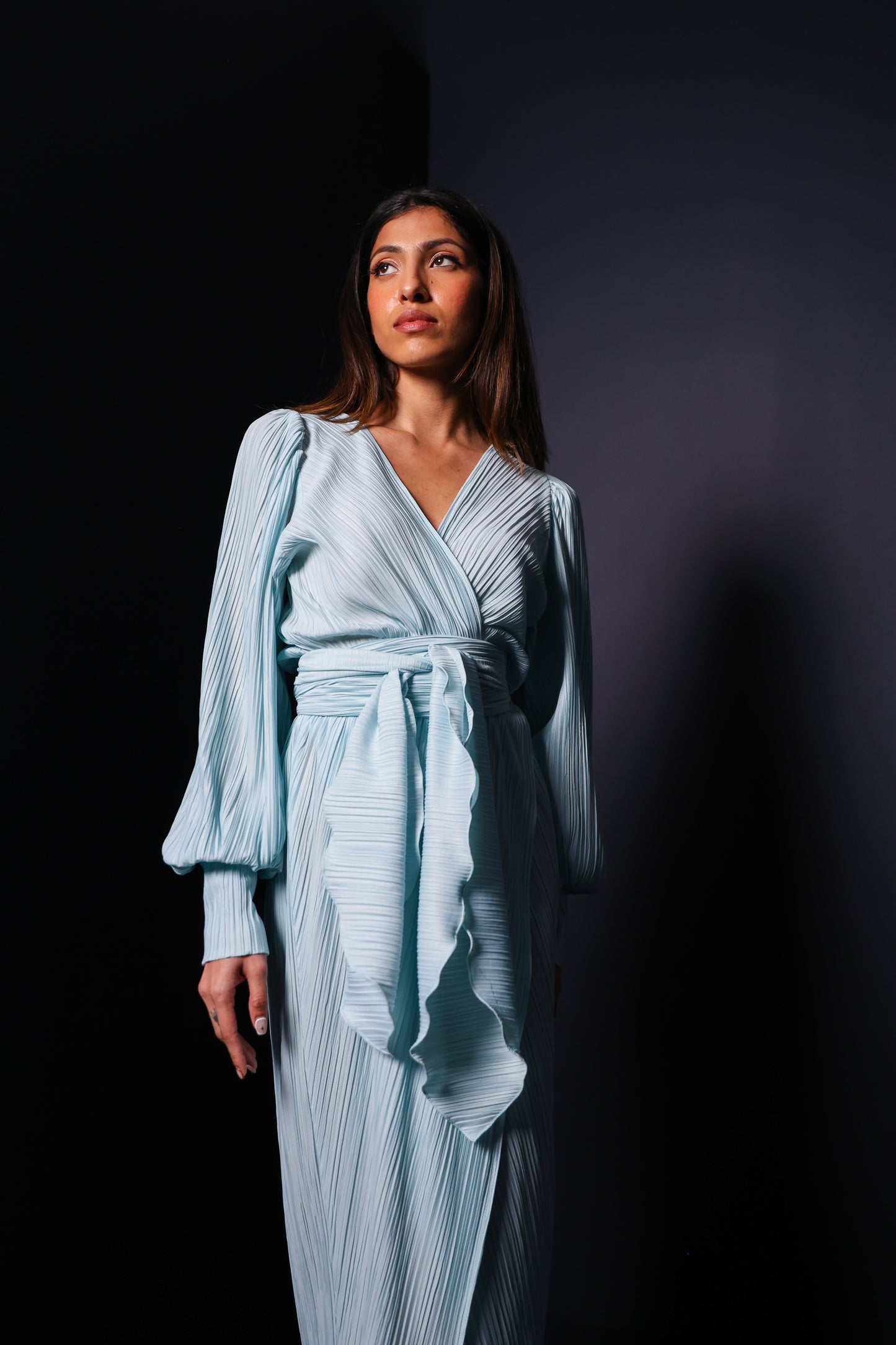 Mystery gown mint blue