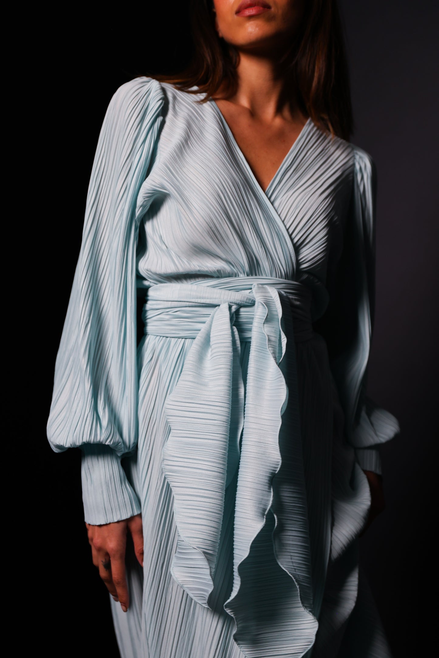 Mystery gown mint blue