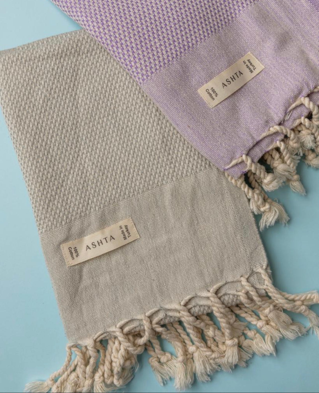 Grey Turkish Hair Towel