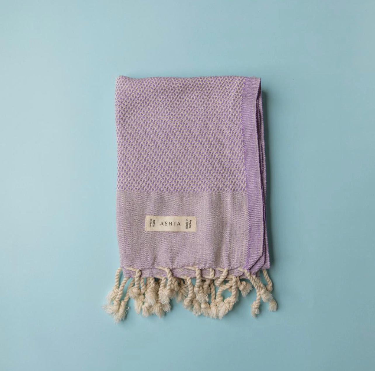 Purple Turkish Hair Towel