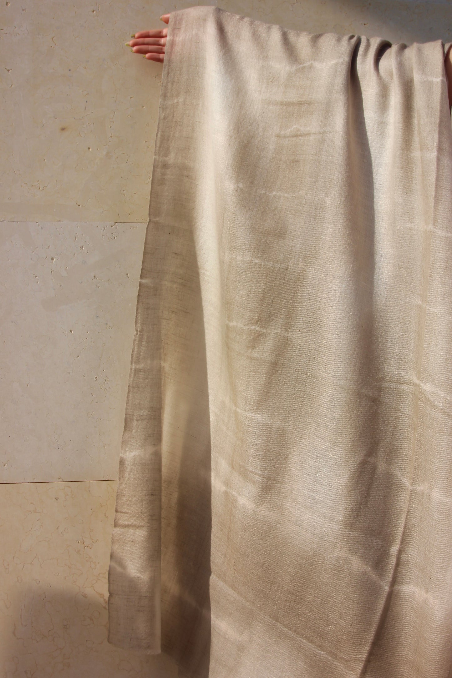 TYE DYE BRONZE PASHMINA SHAWL