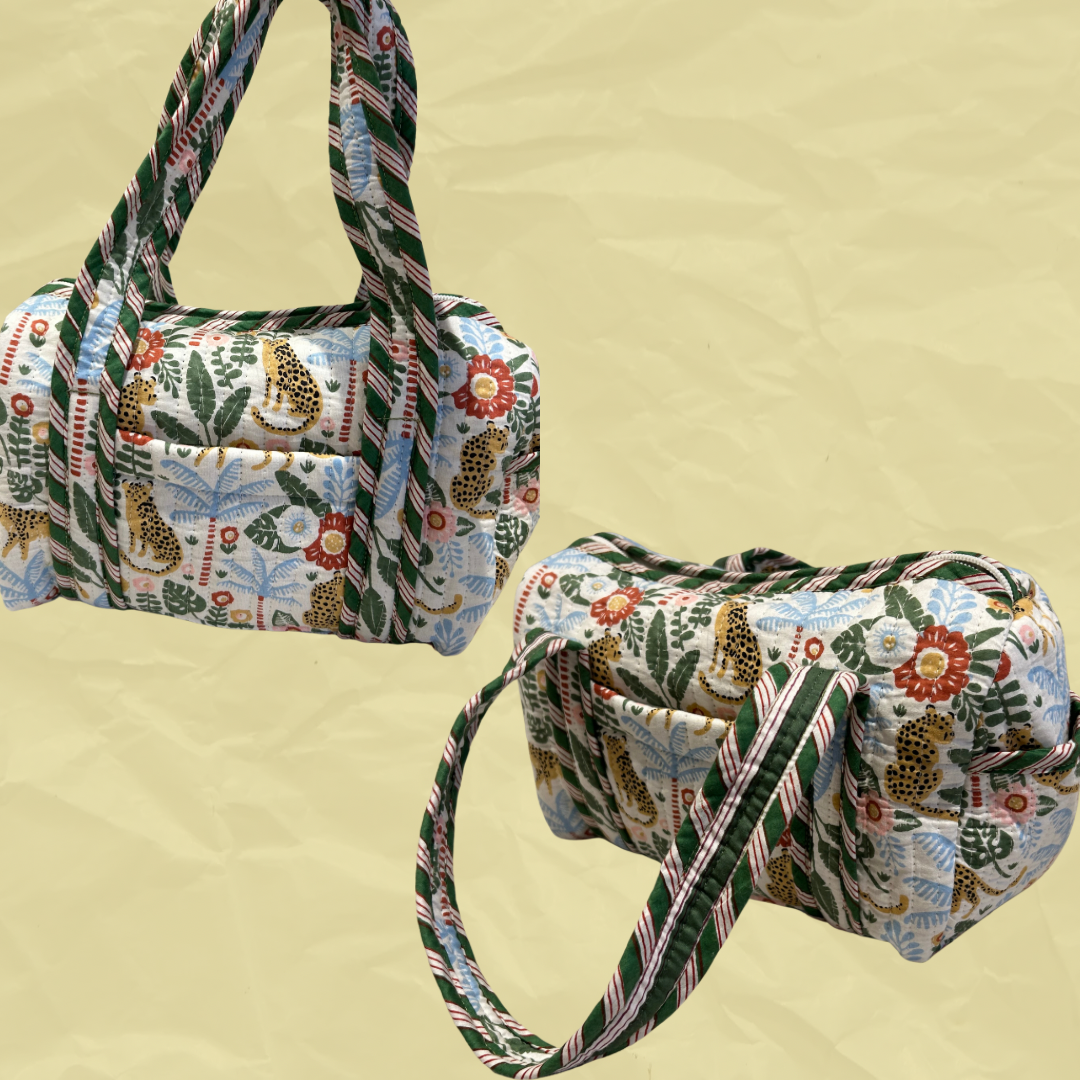 Jungle mini duffle bag