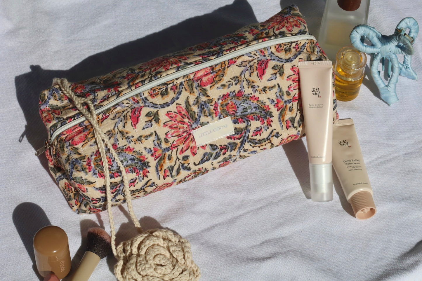 Quilted Hair Tool Pouch